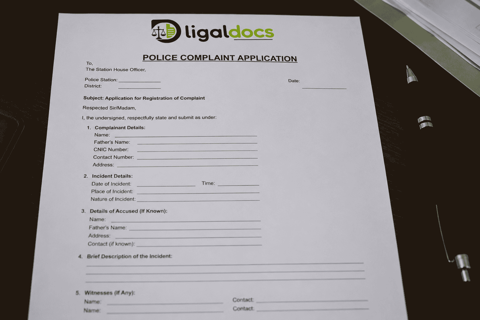 Police Complaint Application Pakistan - Mukammal Guide (2026)