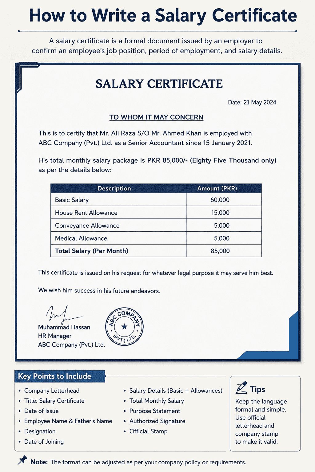 how is tenancy agreement Pakistan sample