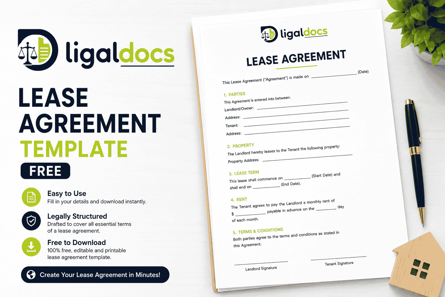 lease agreement template free
