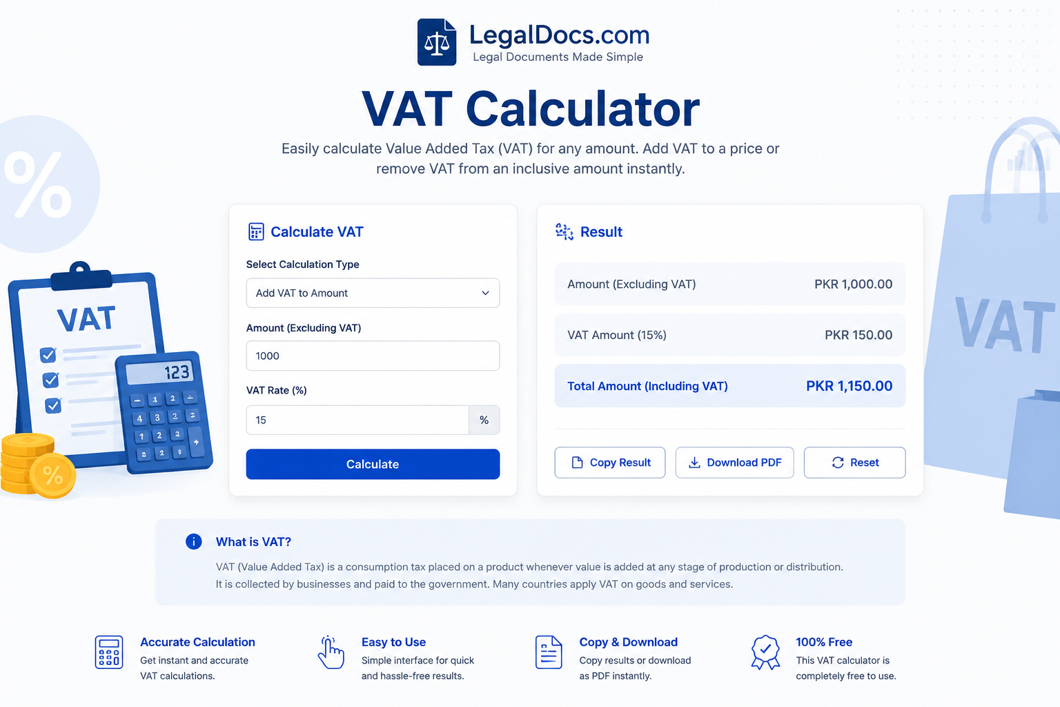 VAT Calculator